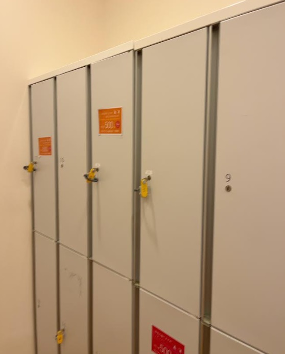 Bodiesのロッカー