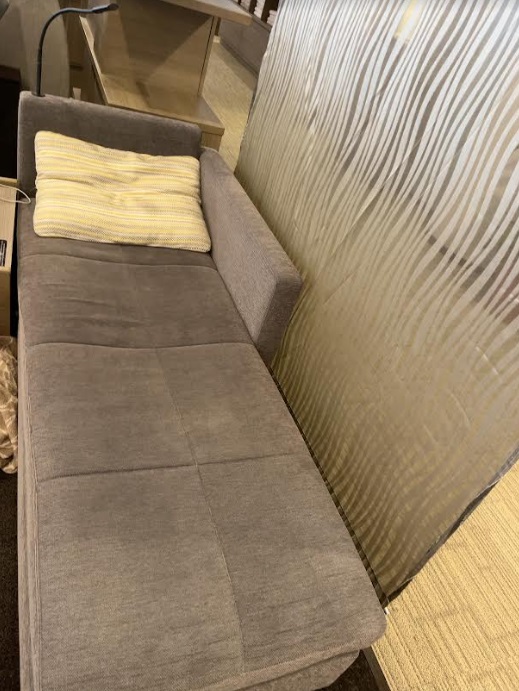 スパラクーアの休憩スペースのベッド