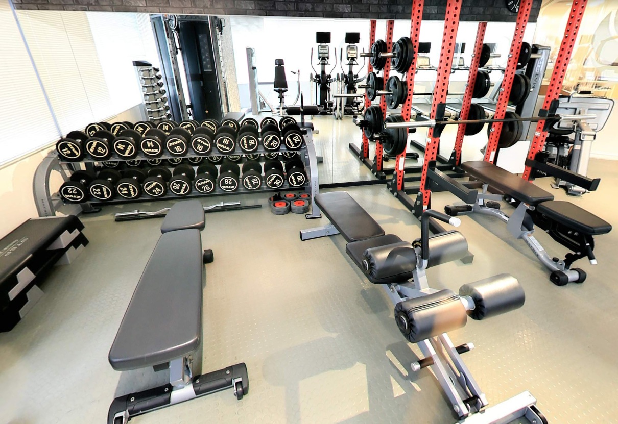 CALDO渋谷店のジムエリア