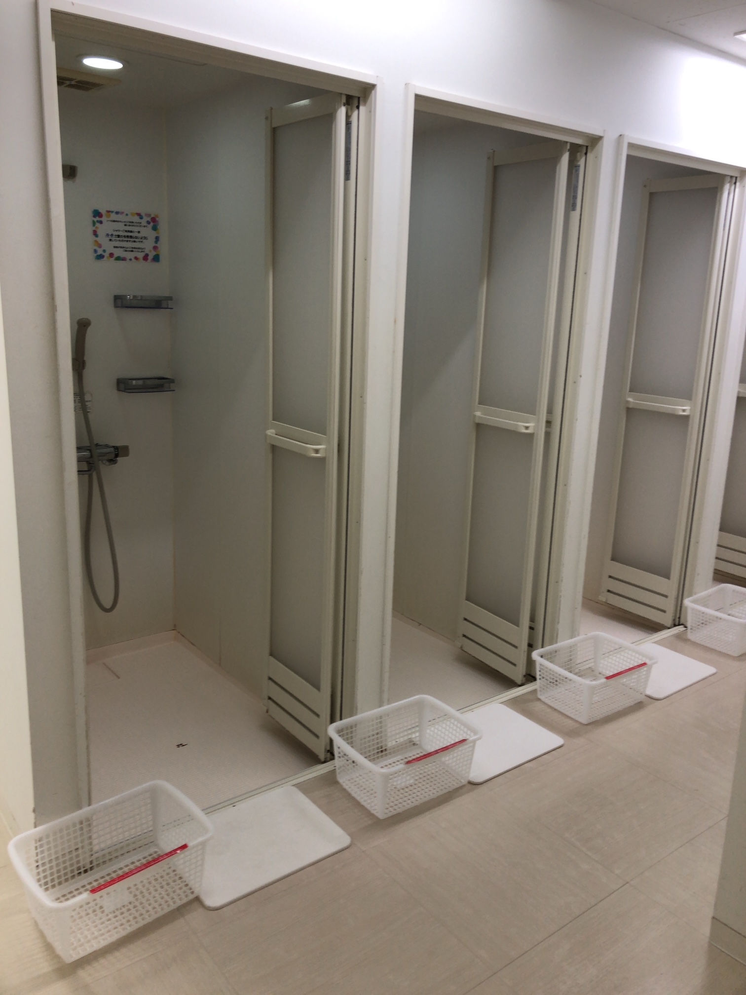 カルド渋谷店のシャワールーム